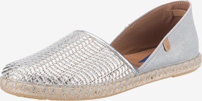 VERBENAS Espadrilles in grau / silber, Produktansicht