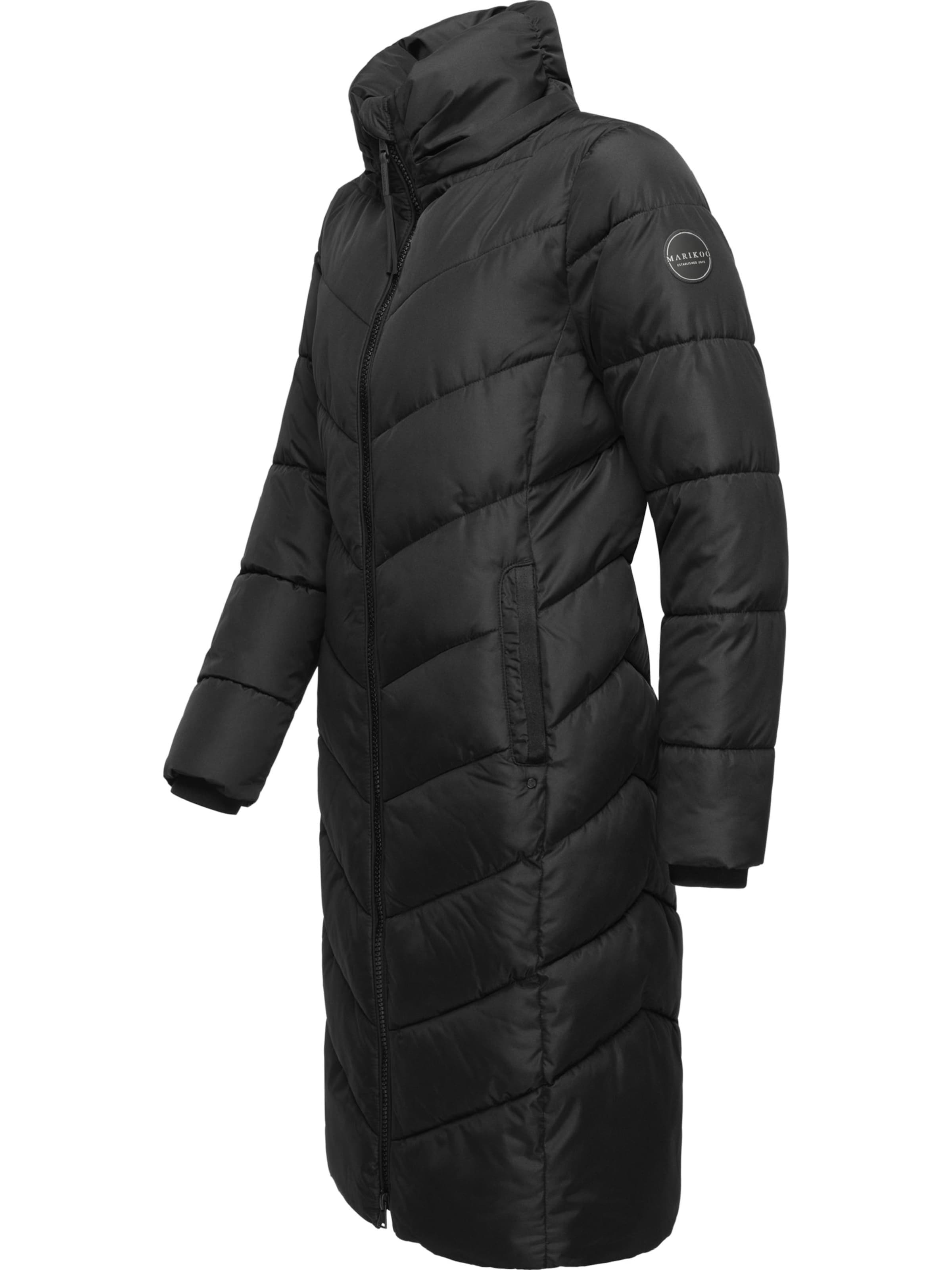 Manteau d’hiver 'Sahnekatzii XIV-1' MARIKOO en noir