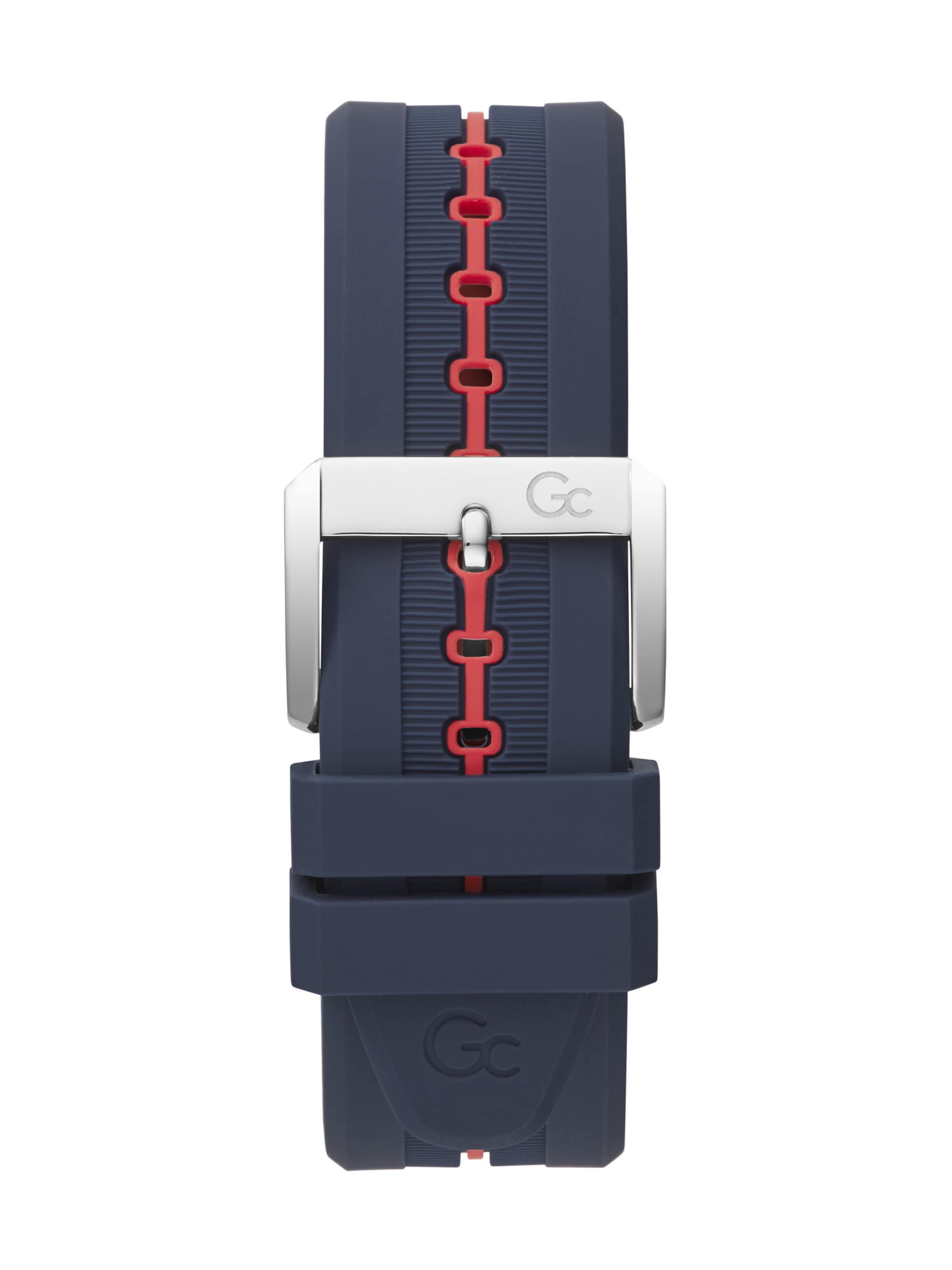 Gc Analoguhr 'Gc DiverCode Chrono' in Silber