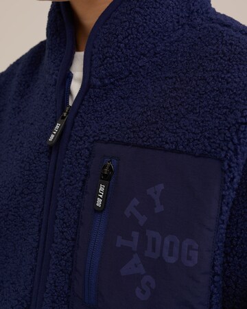 WE Fashion Sweatjacke in Blau