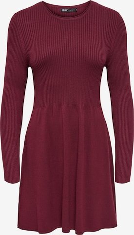 Abito in maglia 'ONLAlma' di ONLY in rosso: frontale