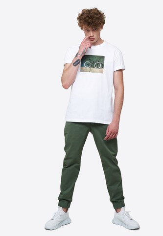 recolution Ozke Chino hlače | zelena barva