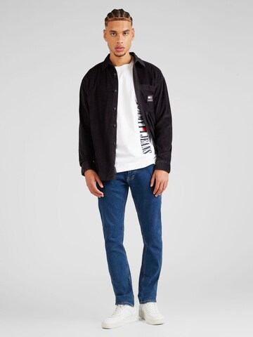 Tommy Jeans Comfort fit Overhemd in Zwart