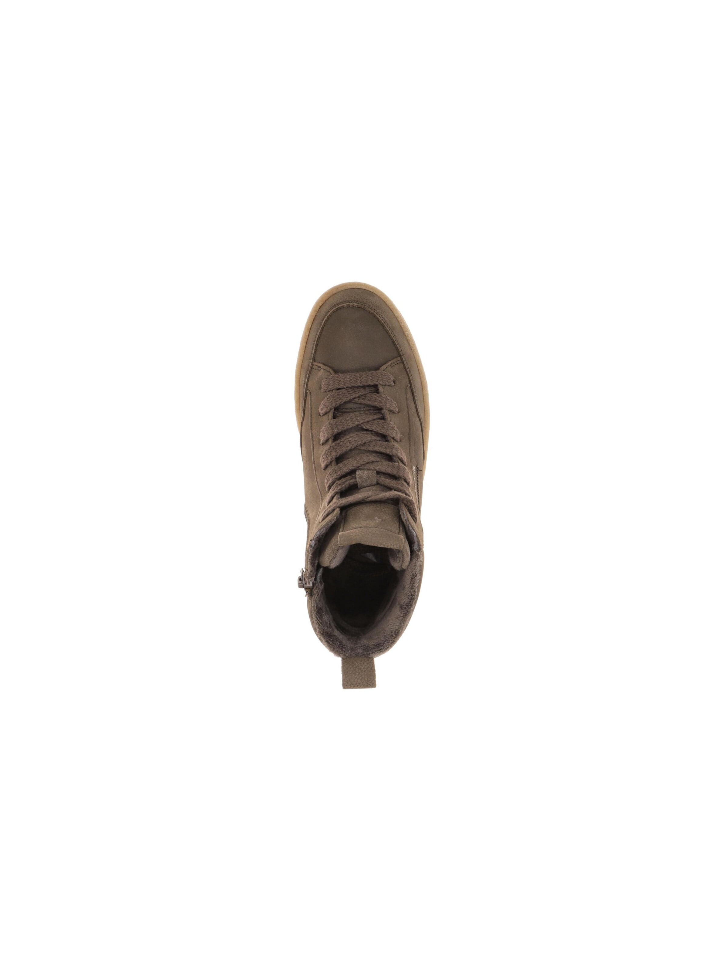 Tamaris Lace-Up Ankle Boots in Brown