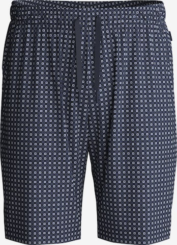 CALIDA Pyjamahose 'Remix Basic Sleep' in Blau: Vorderseite