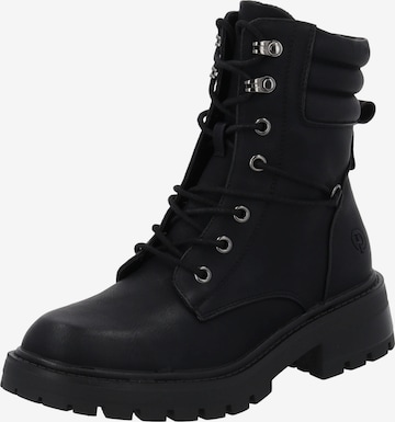 Palado Schnürstiefelette 'Palado Urilee' in Schwarz: Vorderseite