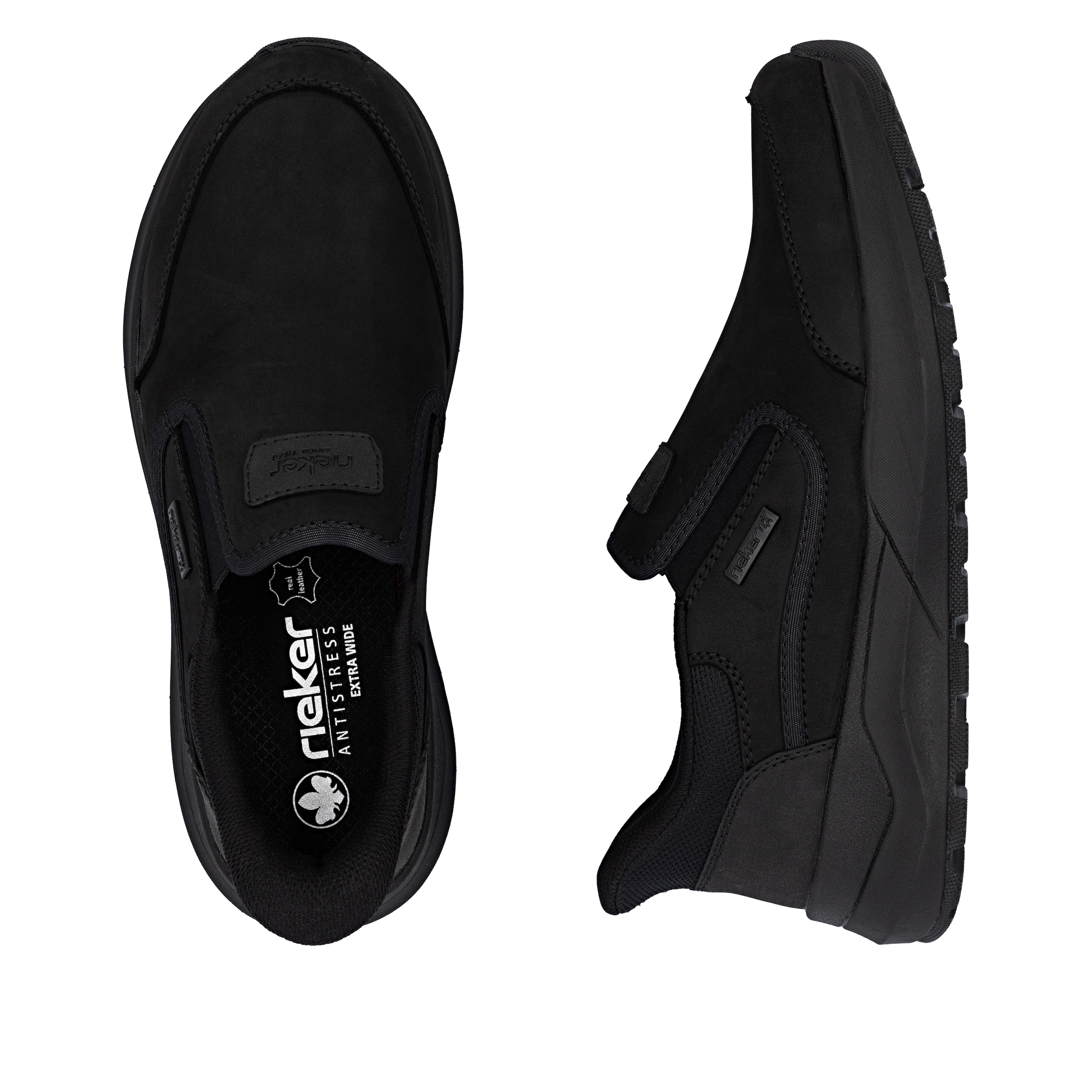 Chaussure basse '06052' Rieker en noir