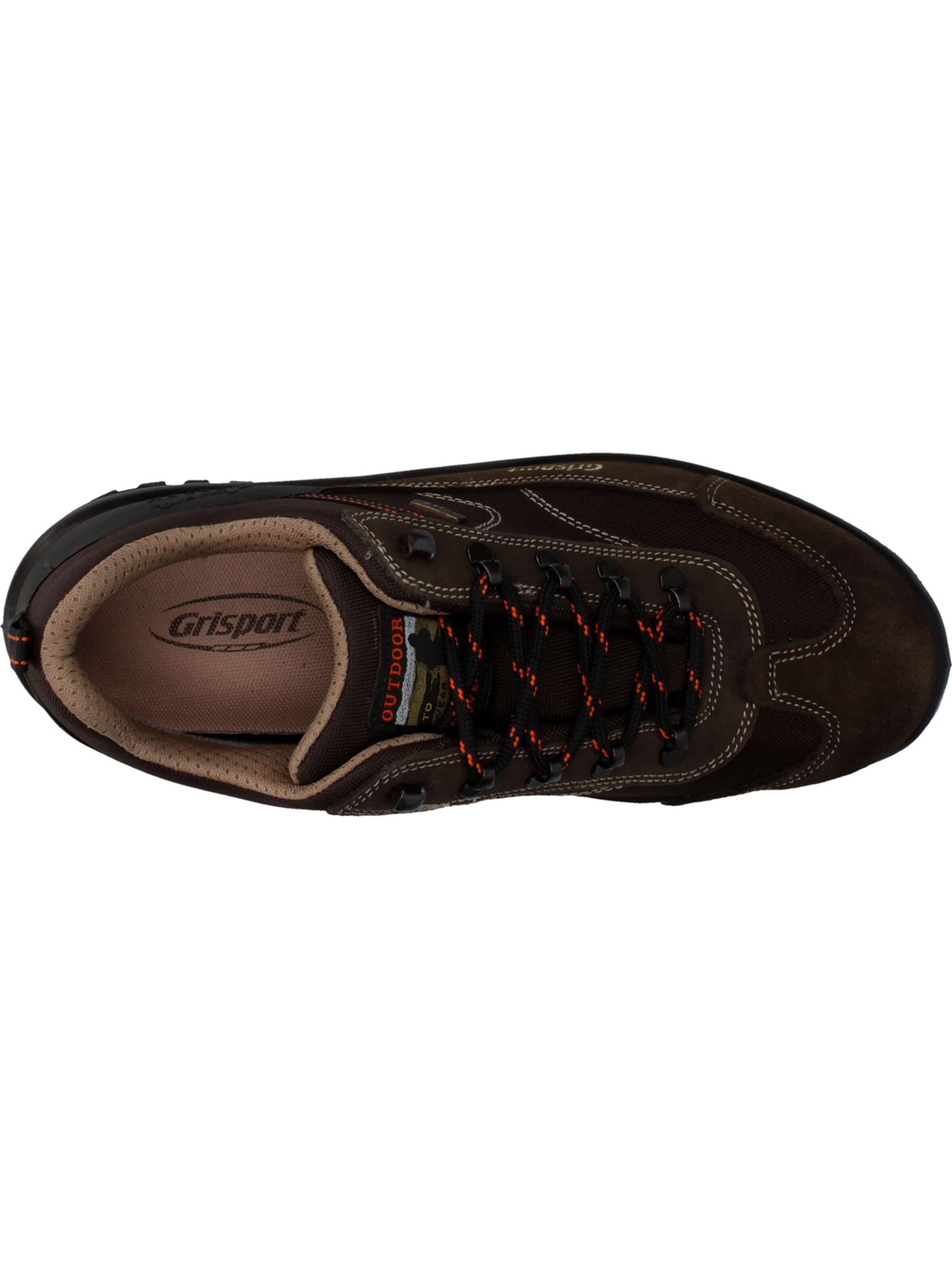 Grisport Flats 'Wanderschuhe Halbschuh Gritex' in Beige