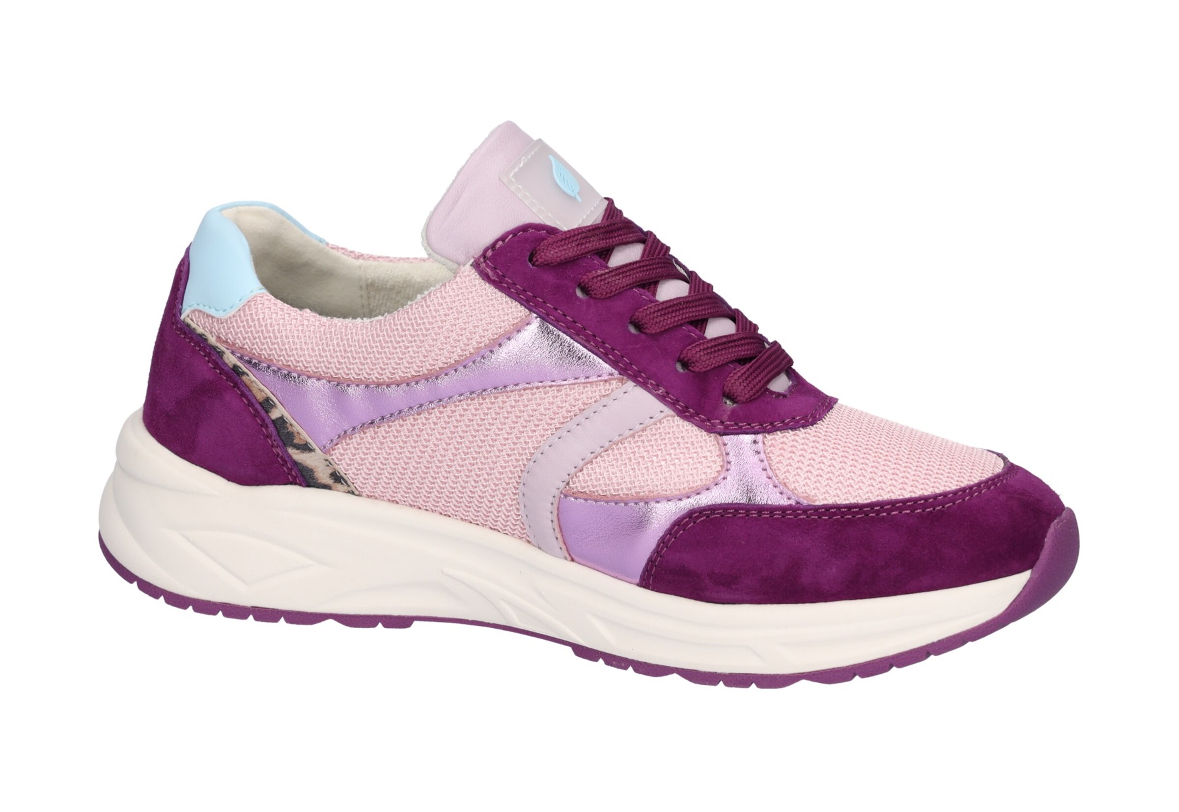 Baskets basses WALDLÄUFER en rose