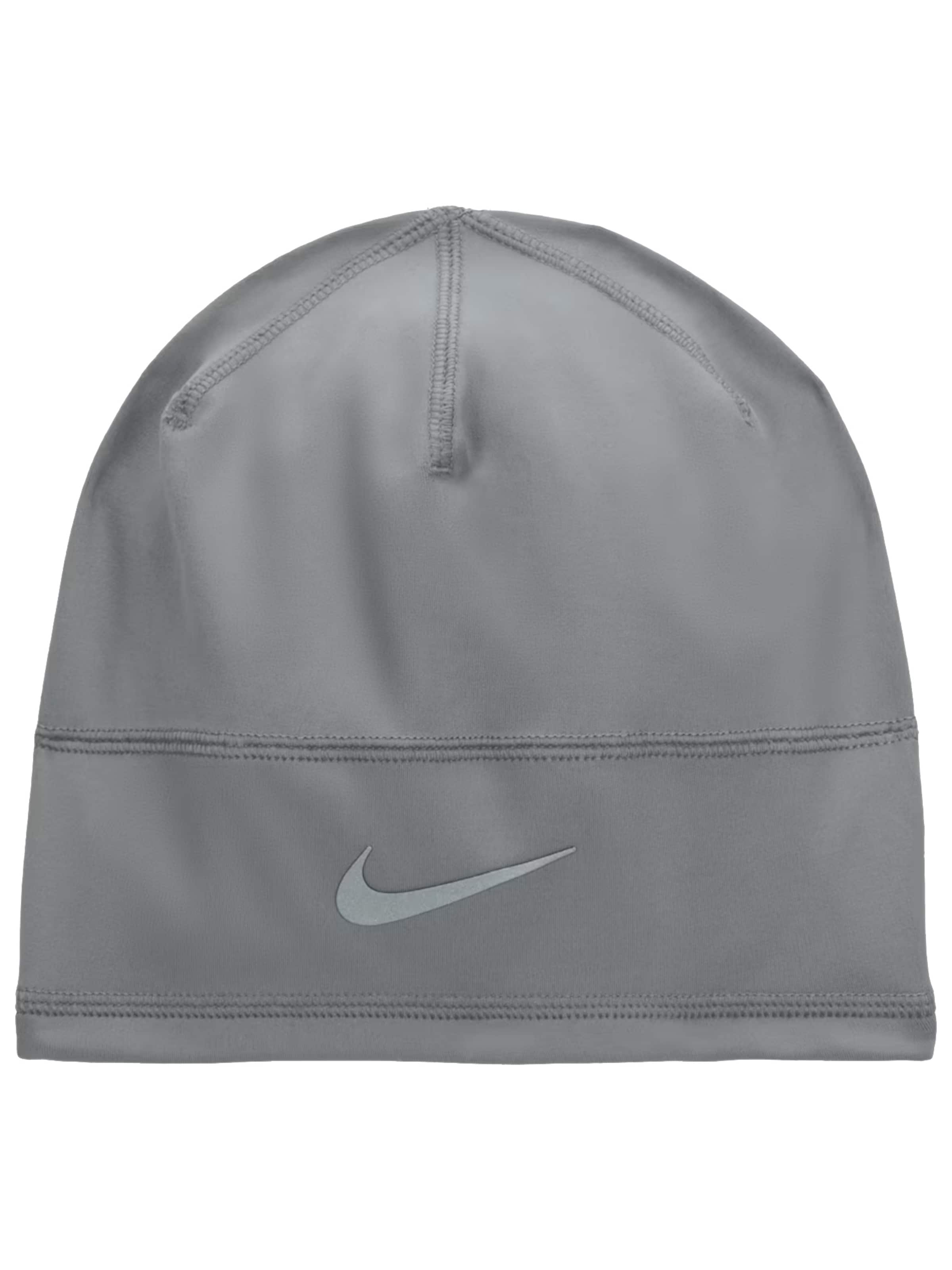 NIKE Beanie 'Nike Terra Dri-FIT Uncuffed Beanie' in Grey: front