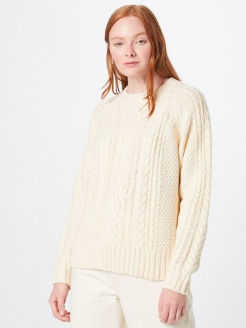 ABOUT YOU Pullover 'Charis' i hvid: forside