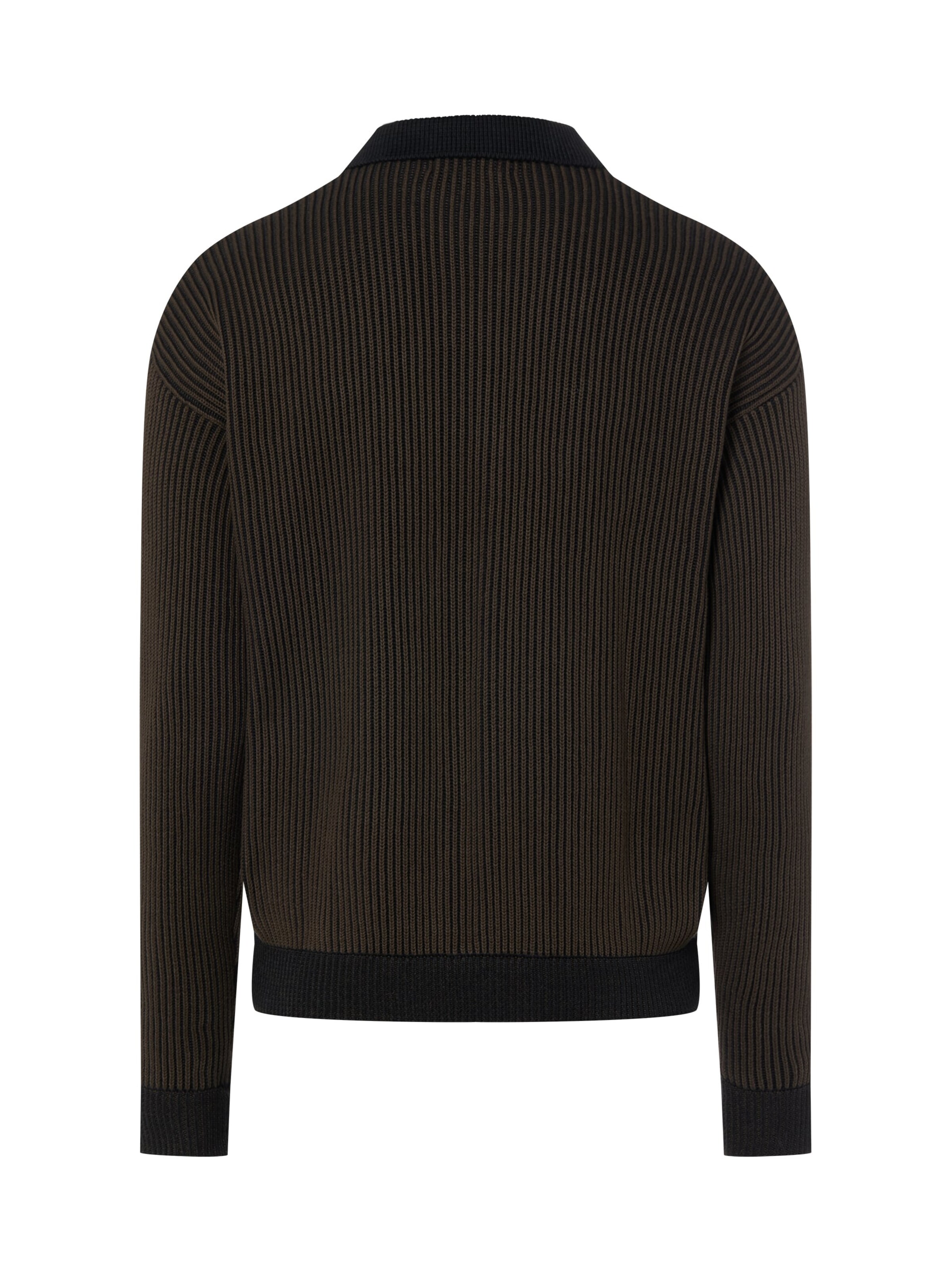 Pegador Gebreid vest 'Haflong' in Zwart