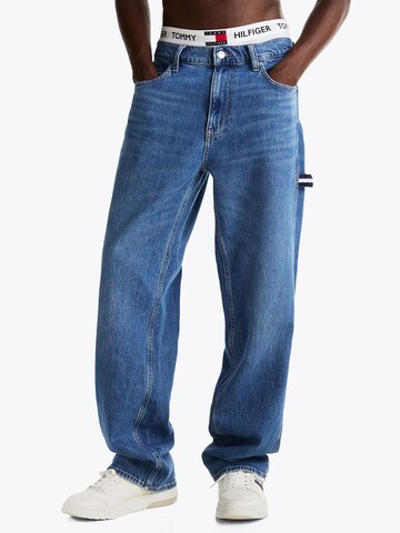 Tommy Jeans Loosefit Jeans 'Carpenter' in Blauw: voorkant