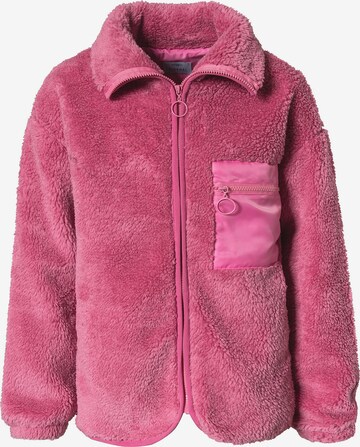 Tiffosi Fleece Jacket 'PANASONIC' in Pink: front
