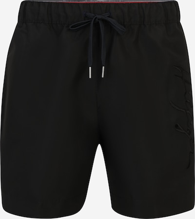 Tommy Hilfiger Underwear Badeshorts in rot / schwarz / weiß, Produktansicht