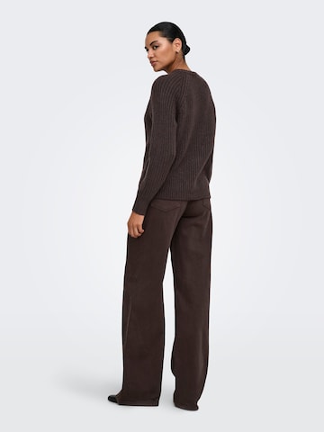 ONLY Strickjacke 'ONLKalibu' in Braun