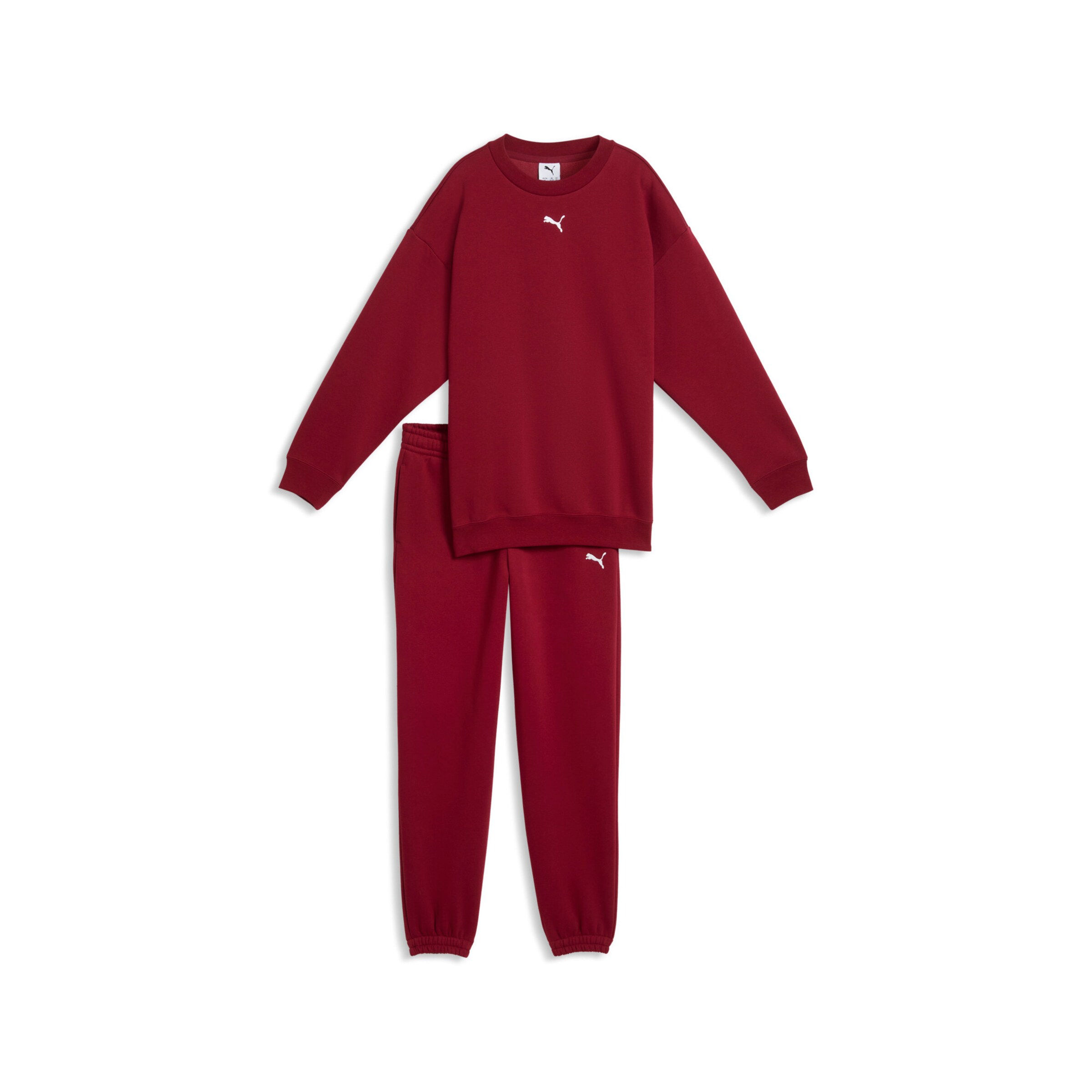 PUMA Jogginganzug in Rot: Vorderseite