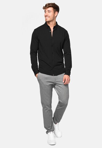 Coupe slim Chemise 'Theodore' JEFF en noir