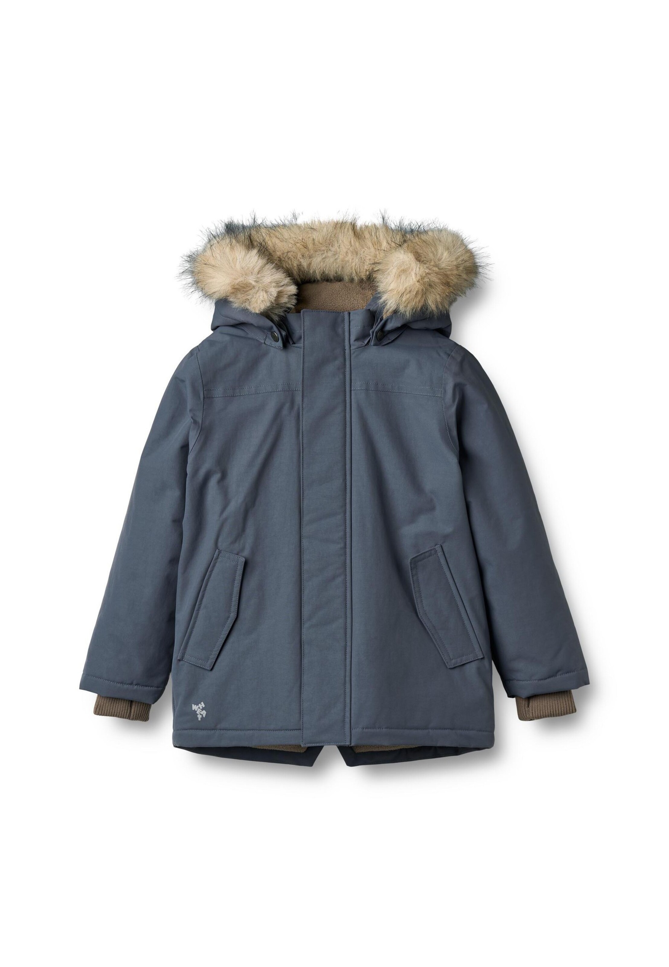 WHEAT Jacke 'Kasper' in Blau: Vorderseite