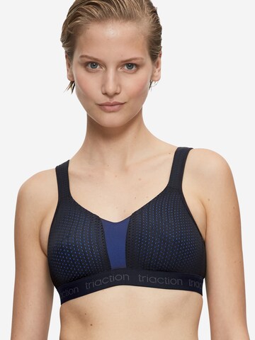 Triumph Triaction Bralette Bra 'Energy Lite' in Black: front