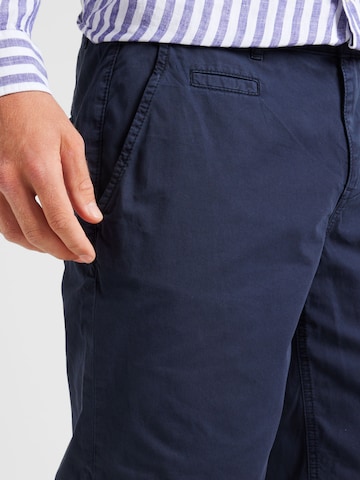 CAMP DAVID Regular Chino in Blauw