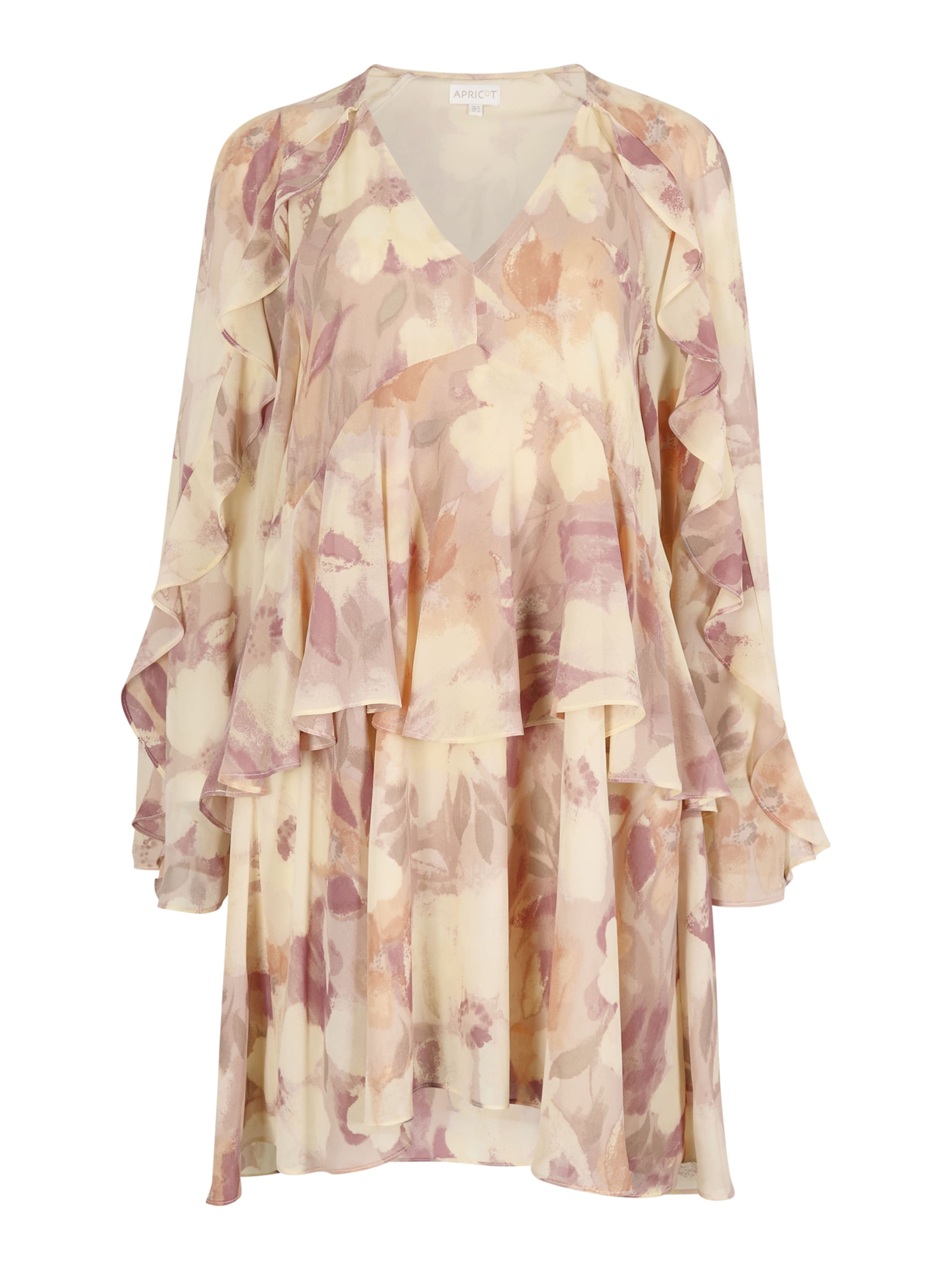 Apricot Dress in Pink: front