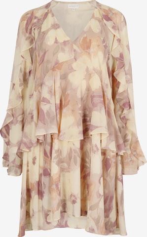 Robe Apricot en rose : devant