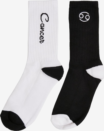 Mister Tee Socken 'Zodiac' in Schwarz: Vorderseite