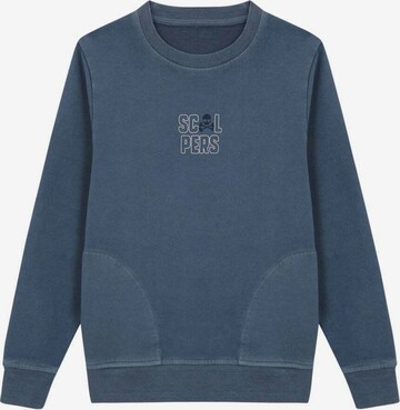 Scalpers Sweatshirt in Blauw: voorkant