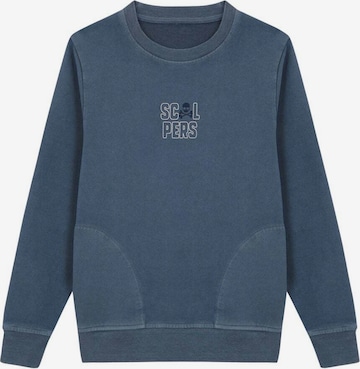 Scalpers Sweatshirt in Blauw: voorkant