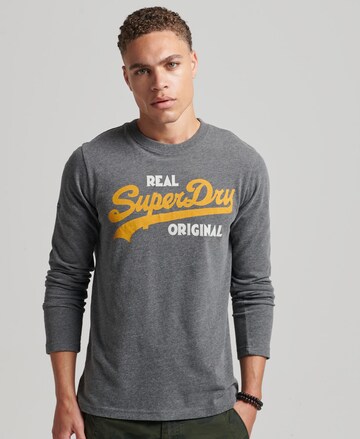 Superdry Shirt in Grau: predná strana