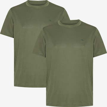 T-Shirt DANISH ENDURANCE en vert : devant