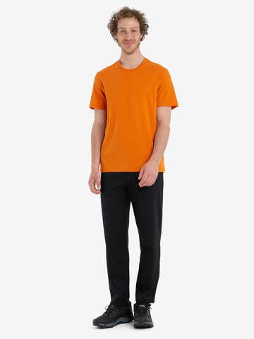 ICEBREAKER Funkční tričko 'Central Classic' – oranžová