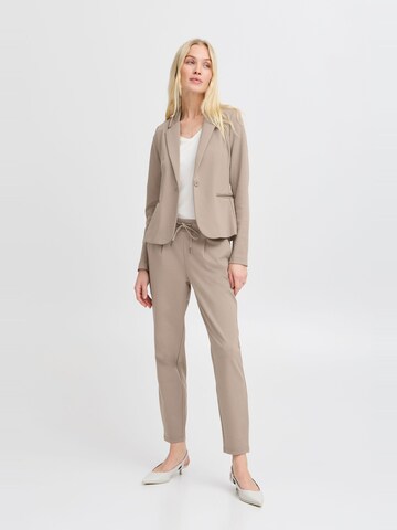 b.young Slim fit Chino trousers ' BYRizetta' in Beige