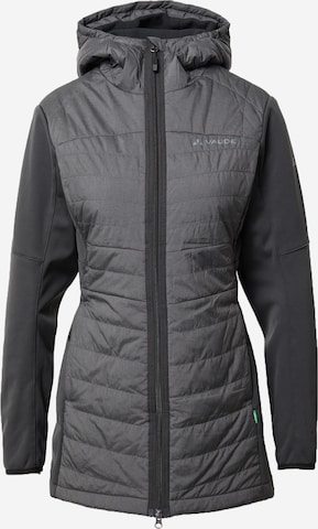 VAUDE Športna jakna 'Skomer Hybrid' | črna barva: sprednja stran