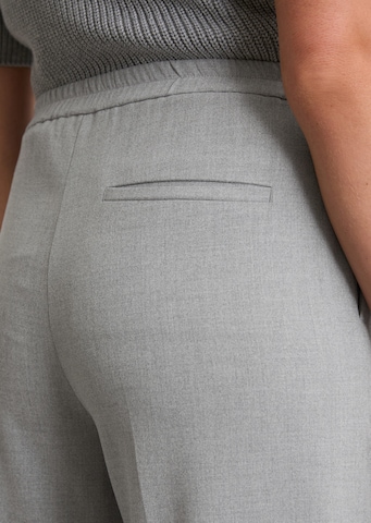 Marc O'Polo Loose fit Pleat-front trousers in Grey