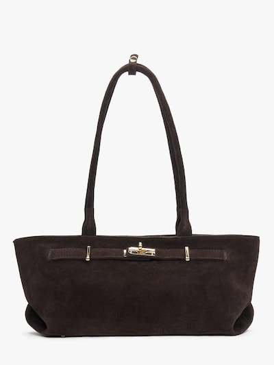 Estro Håndtaske '24296' i mørkebrun, Produktvisning