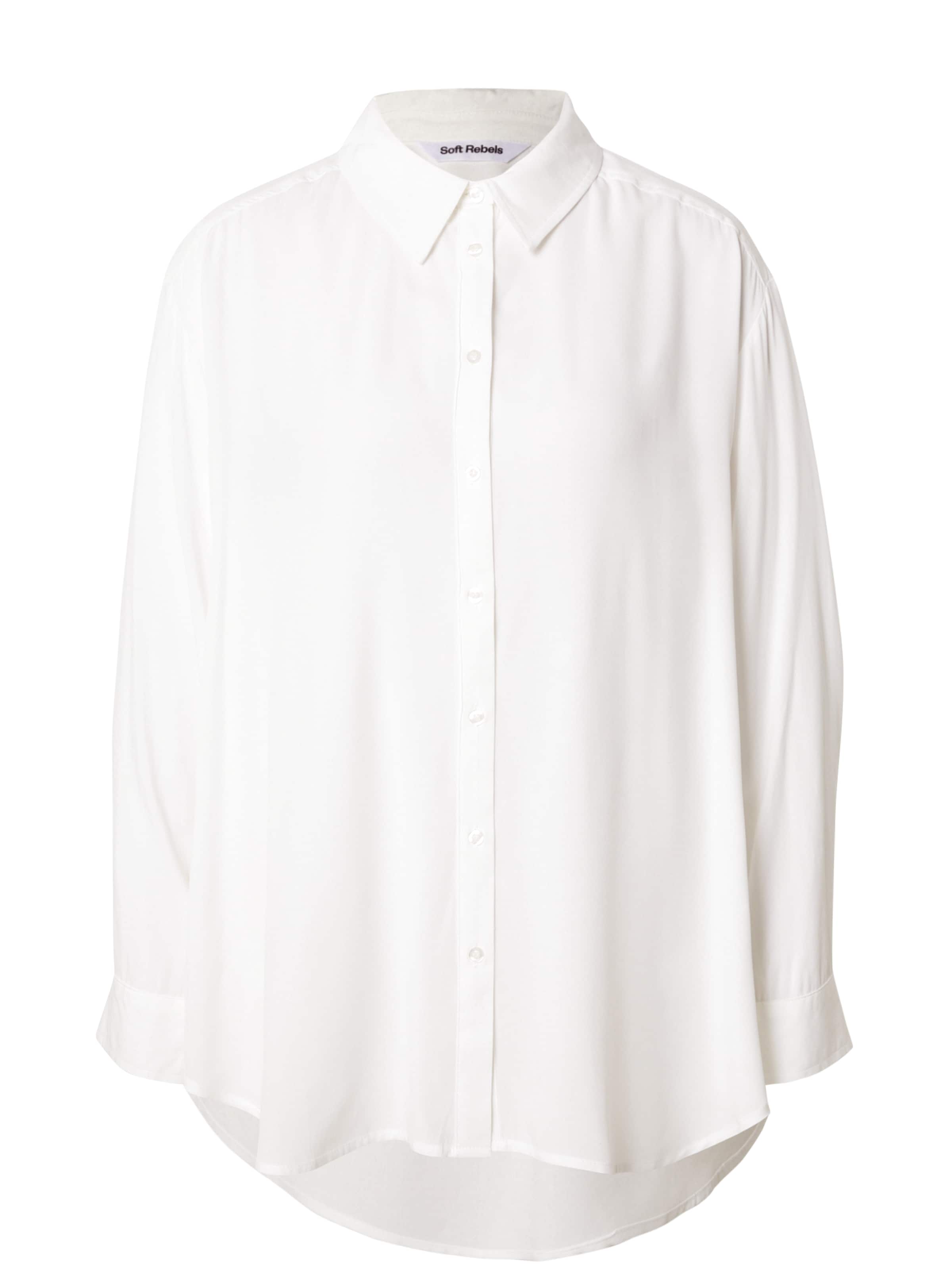 Soft Rebels Bluse 'SRFreedom' i hvid: forside