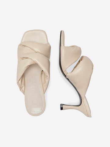 ONLY Pantolette 'ALYSSA' i beige