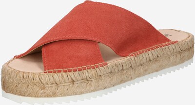 espadrij l´originale Muiltjes 'Croisette' in de kleur Rood, Productweergave