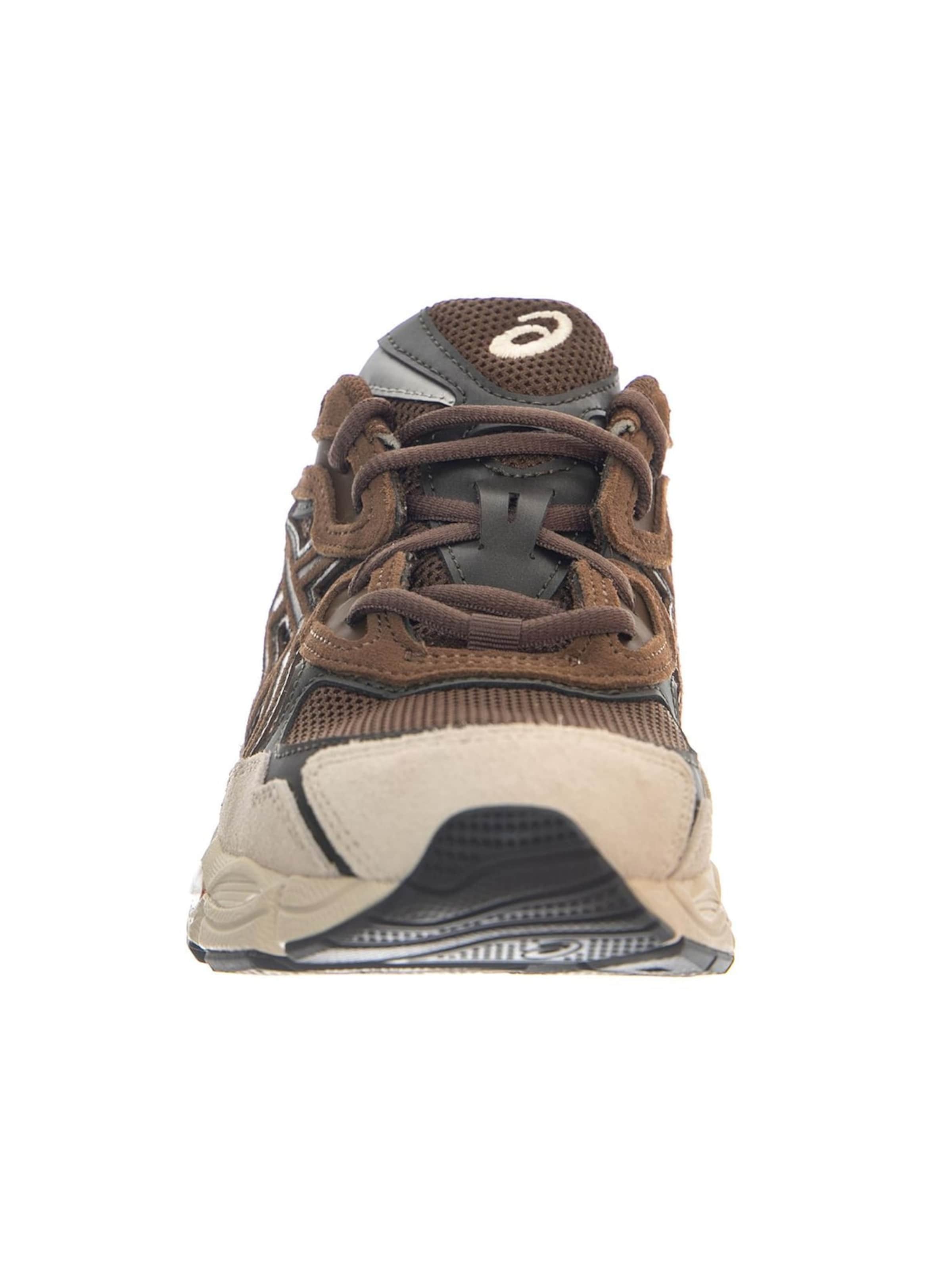 Scarpa stringata sportiva 'Gel-NYC Brown Storm / Black Coffee' di ASICS in marrone