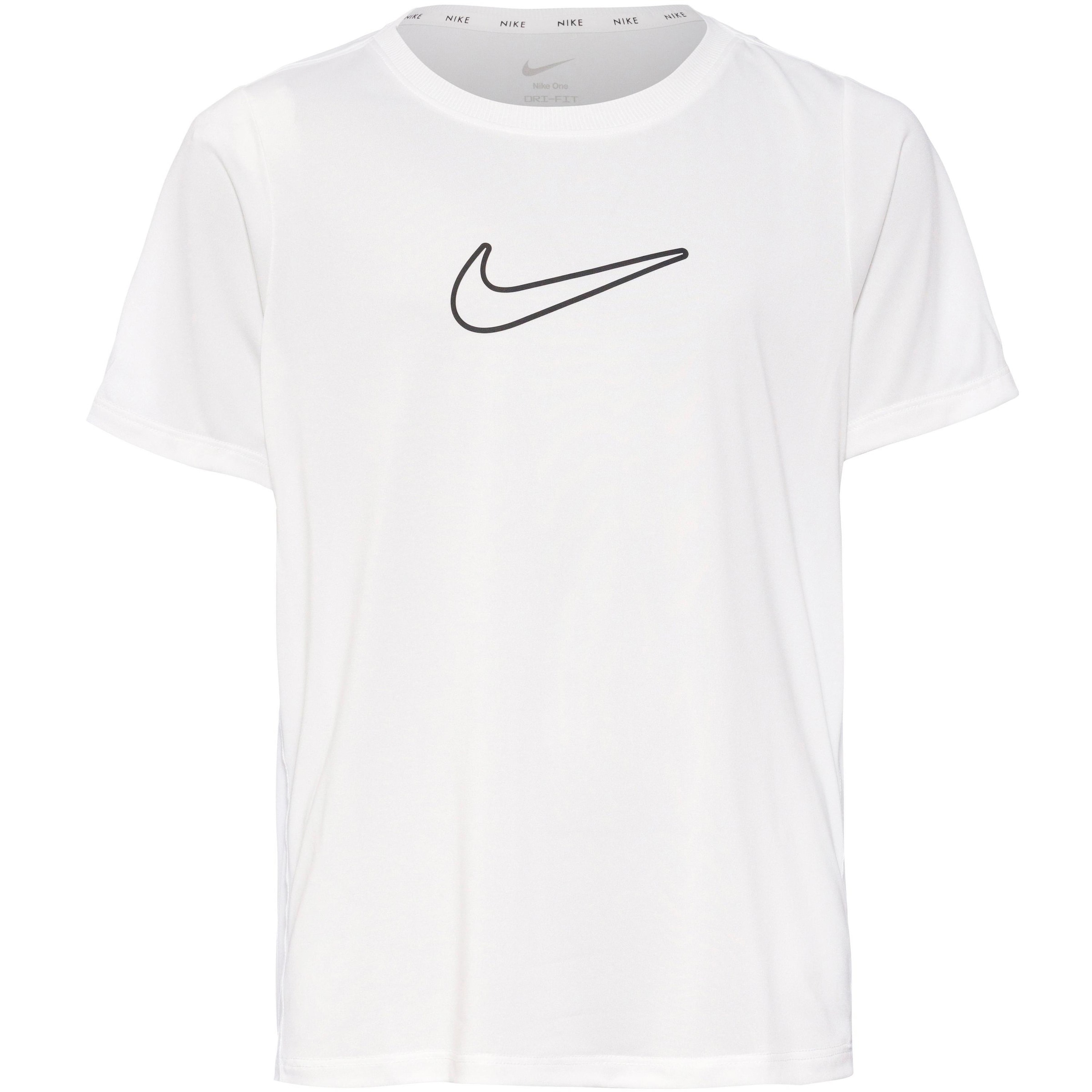 NIKE Performance Shirt 'ONE' in White: front