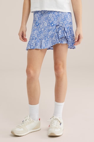 WE Fashion Kjol i blå: framsida