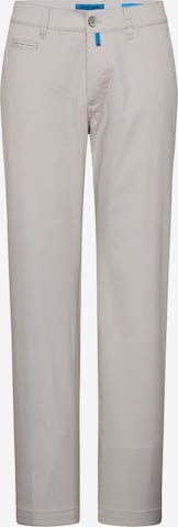 PIERRE CARDIN Tapered Chino Pants 'Lyon' in Beige: front