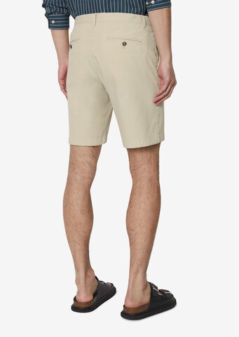 Marc O'Polo Slimfit Broek 'SALO' in Beige