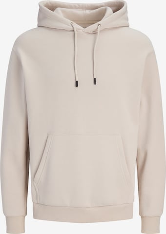 Sweat-shirt 'Bradley' JACK & JONES en beige : devant
