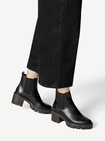 TAMARIS Chelsea Boots in Black