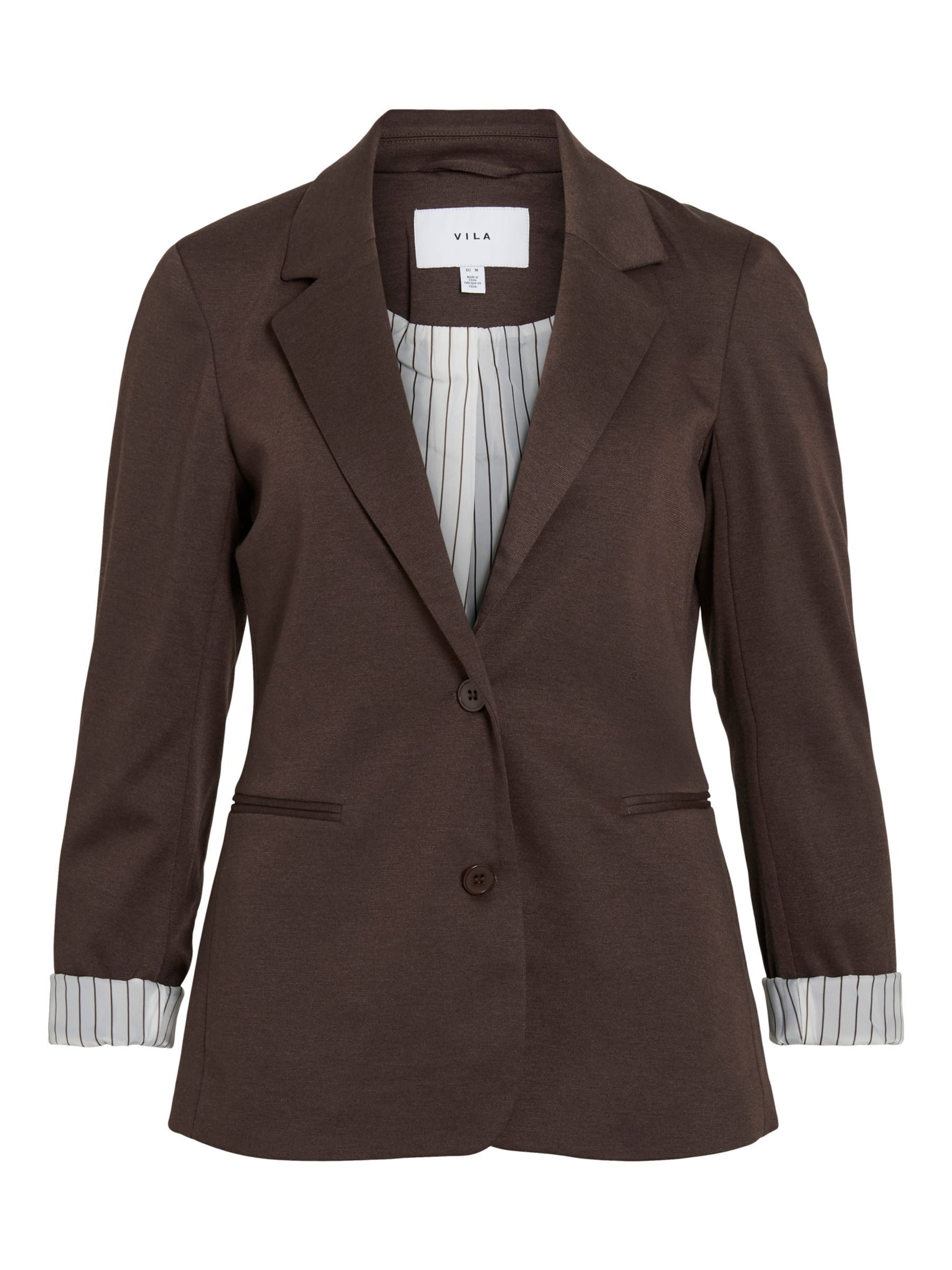 VILA Blazer 'VISaga' i brun: forside