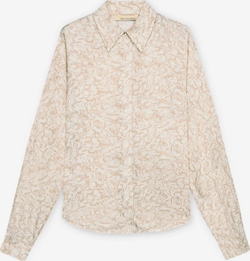 Trussardi - Blusa en beige: frente