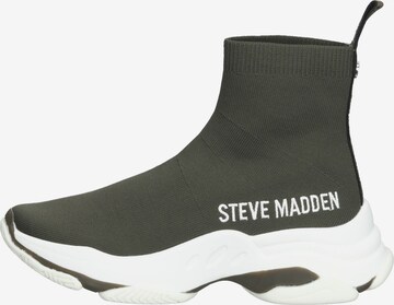 Sneaker alta di STEVE MADDEN in verde